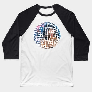 Bad Girl Disco Ball Baseball T-Shirt